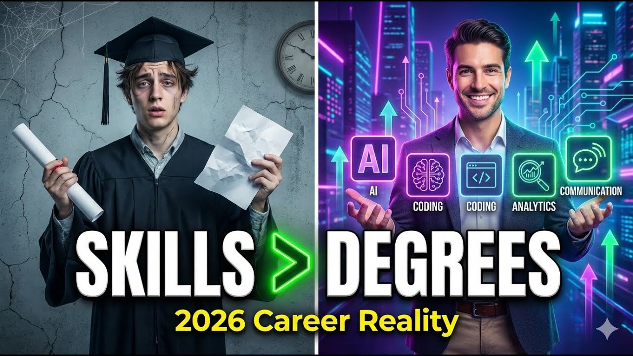 Why SKILLS MATTER More Than DEGREES in 2025 #@PROVGC #SkillsOverDegrees #FutureOfWork