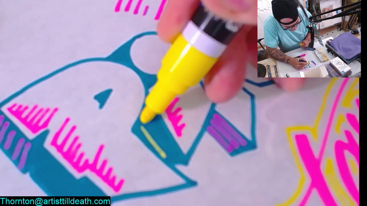 Pintar acrylic and oil based paint pen review