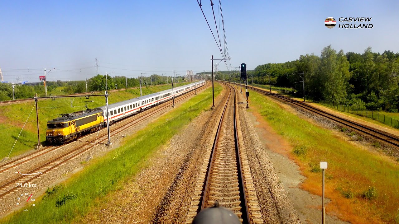 🇳🇱 The fantastic view from a 5 meters high cab: KOPLOPER! Hoofddorp Opstel - Enschede ICM 26/5/2023