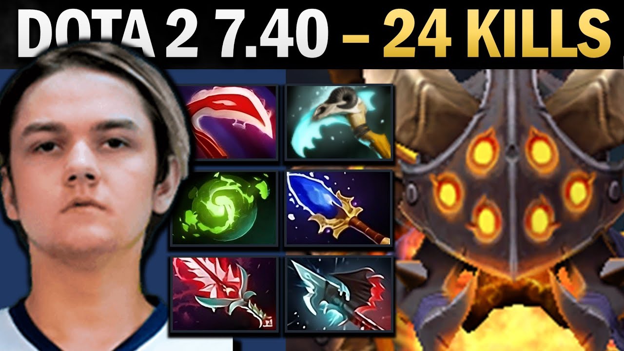 Clinkz Pro Carry with 24 Kills and Desolator - Dota Gameplay