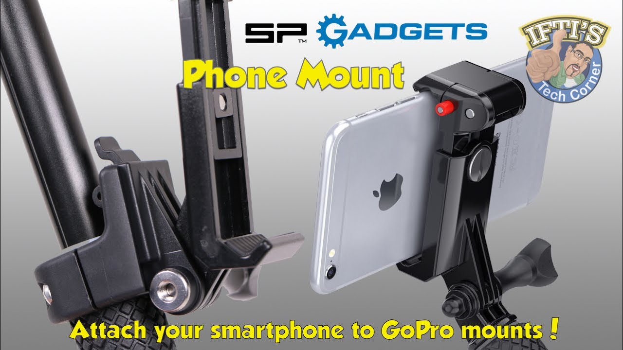 SP Gadgets PHONE MOUNT for GoPro/iPhone/Samsung/Android - REVIEW