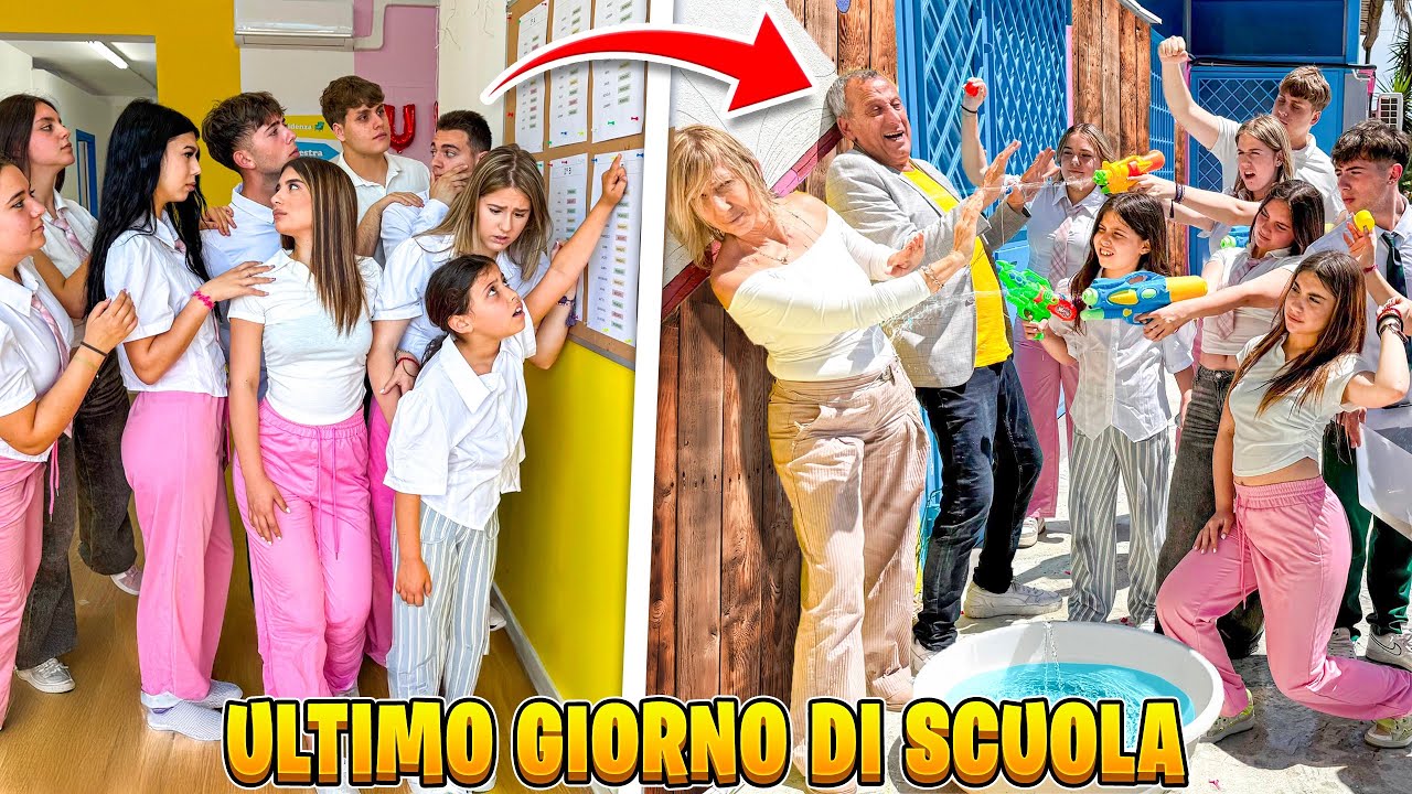 PROMOSSI O BOCCIATI: ILARY E ZIA NICOLE SCOPRONO IN CHE CLASSE SARANNO L'ULTIMO GIORNO DI SCUOLA!