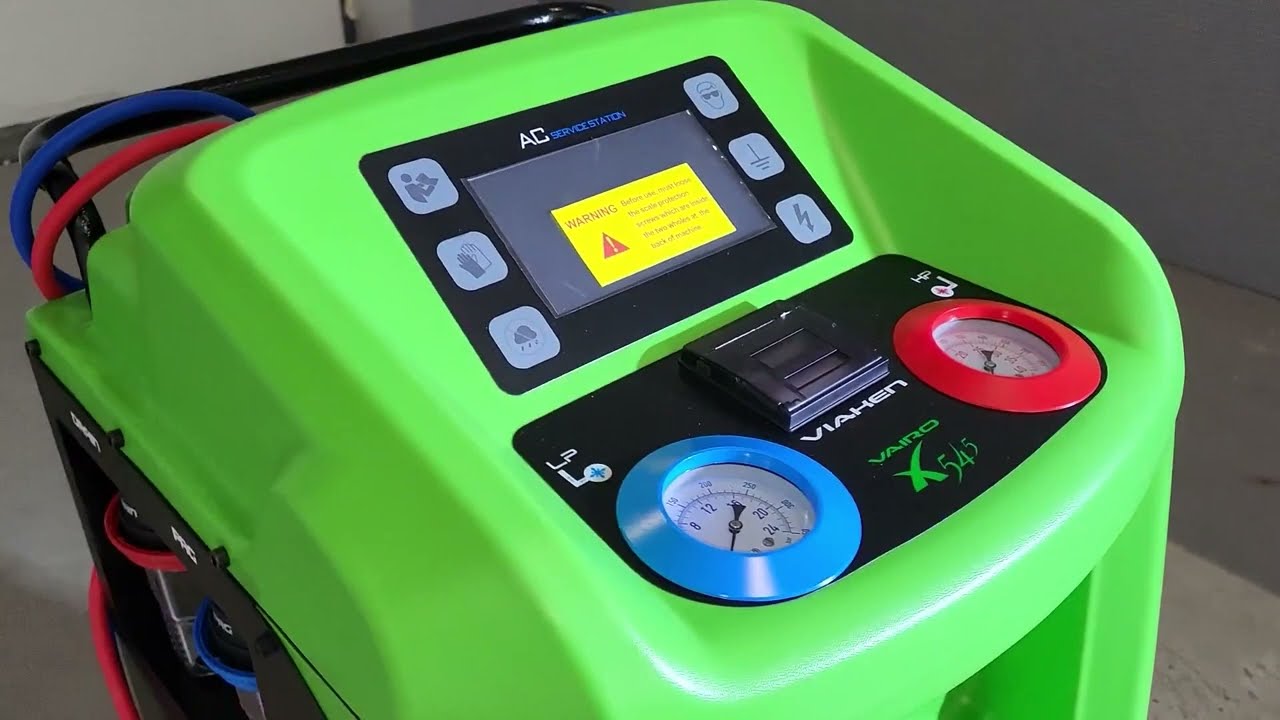 Stacja klimatyzacji VIAKEN X545 Unboxing i przygotowanie