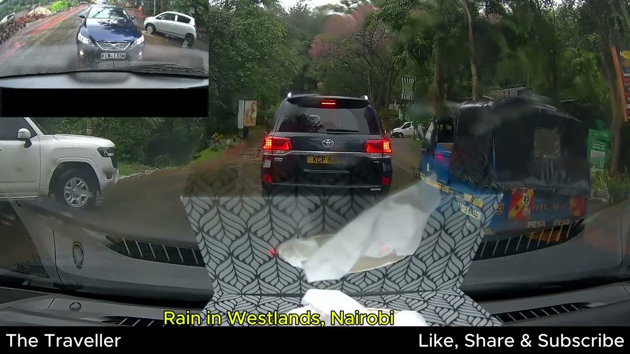 Early Morning April Rain In Westlands Nairobi
