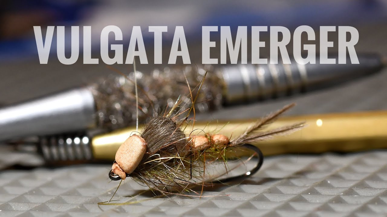 Vulgata Emerger - Mayfly ( Full fly tying tutorial )