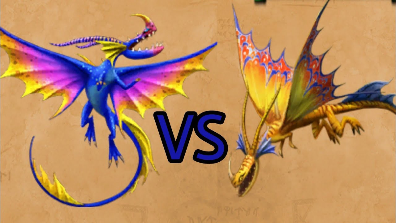 Death Song VS Dazzlesing - The battle of exclusive Slithersongs - Dragons:Rise of Berk