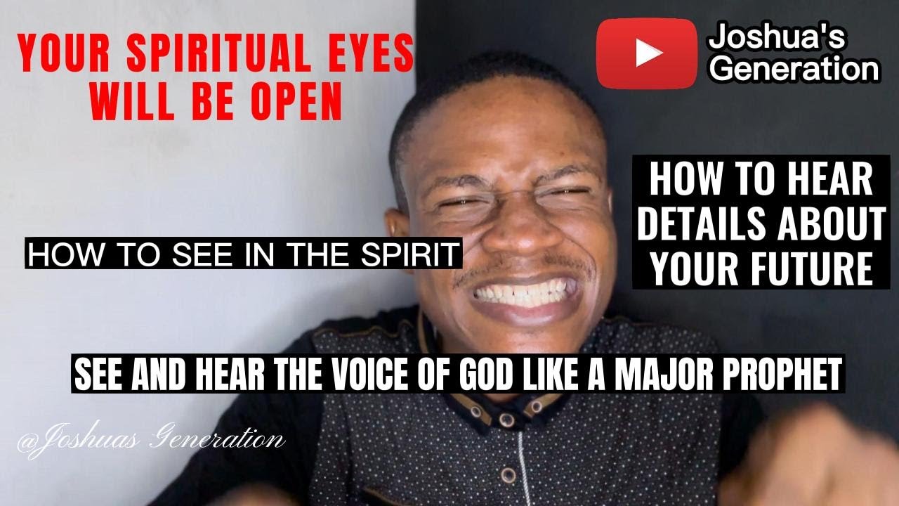 Your spiritual eyes will open after watching this video | Joshua's Generation