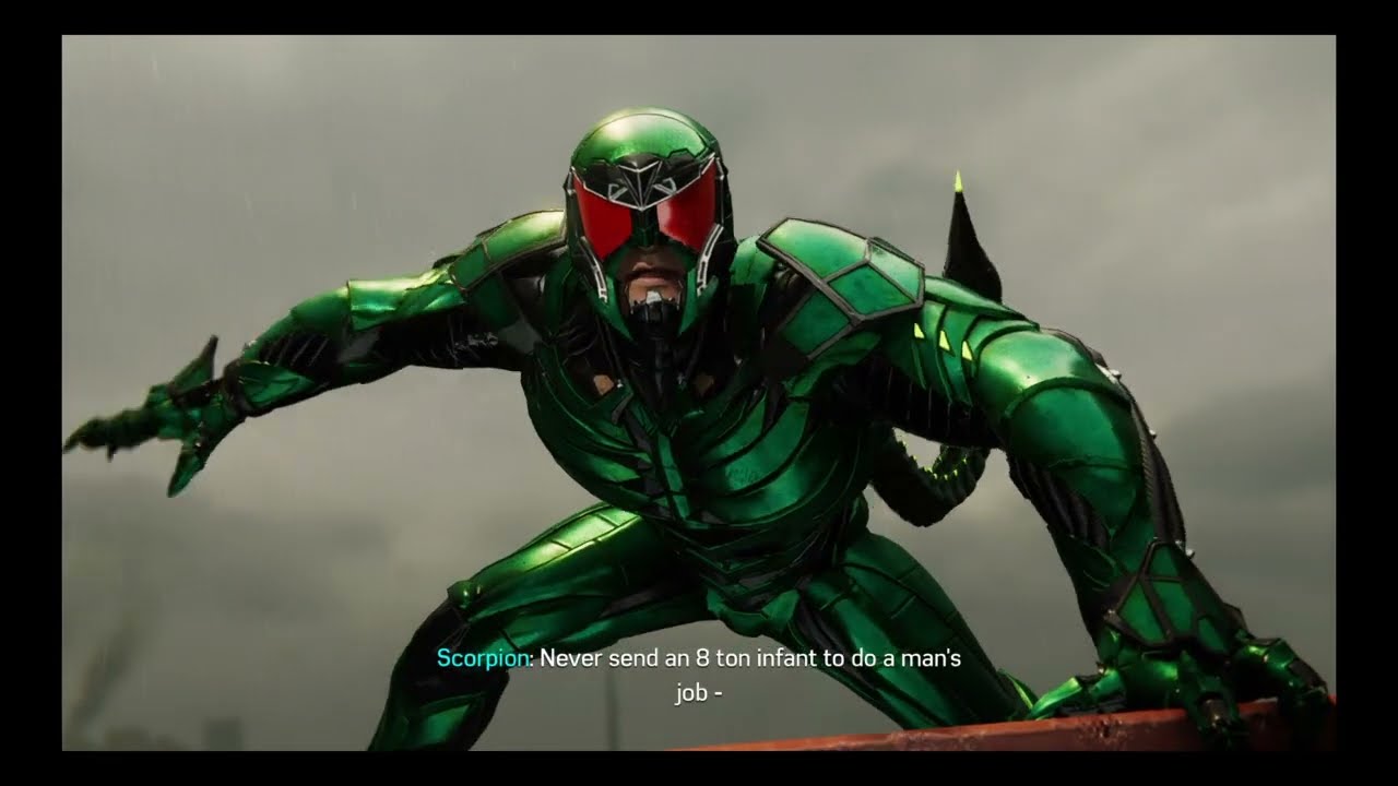 Marvel's Spider-Man_fights scorpion and rhino part 27