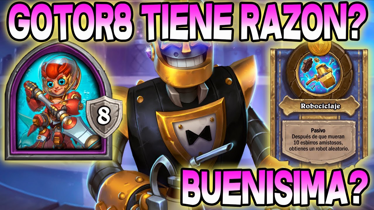 @Gotor8  Tiene Razon Buenisima!  Hearthstone campos de batalla battlegrounds en espa&ntilde;ol