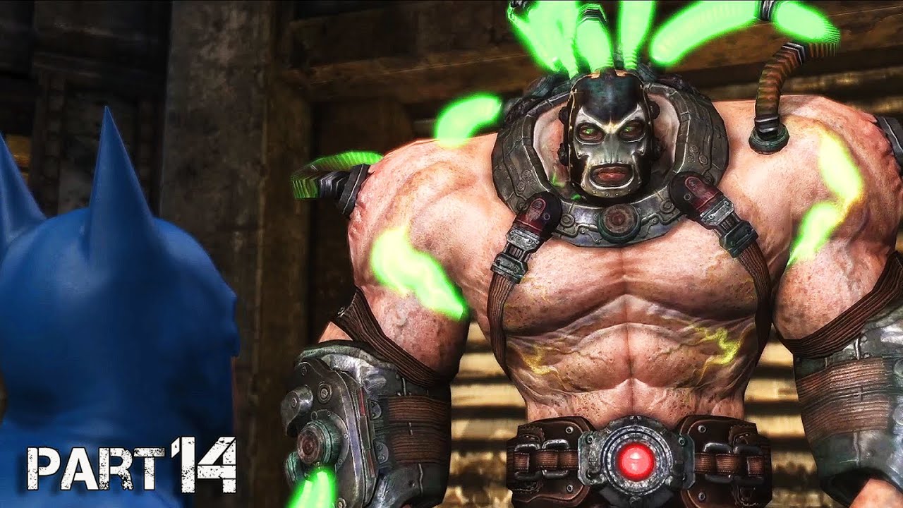 Bane - Titan Containers - Batman Arkham City Gameplay Walkthrough Part 14 [4K 60FPS] - No Commentary