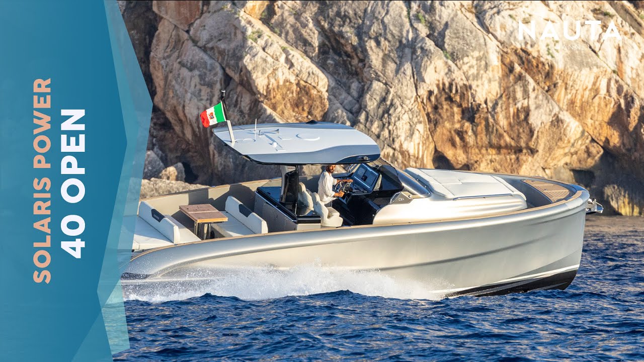 2023 Solaris power 40 walkaround - POV yacht tour esterni e cabina
