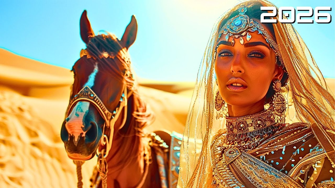 Arabic Meditation Music - The Desert’s Lullaby After Sunset | Oud Music 2026