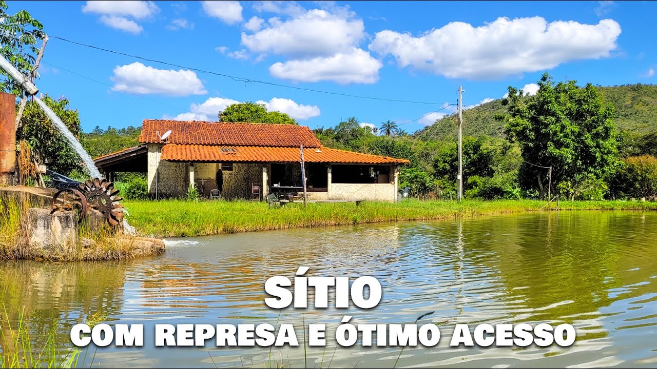 BELO SÍTIO COM REPRESA E ÓTIMO ACESSO
