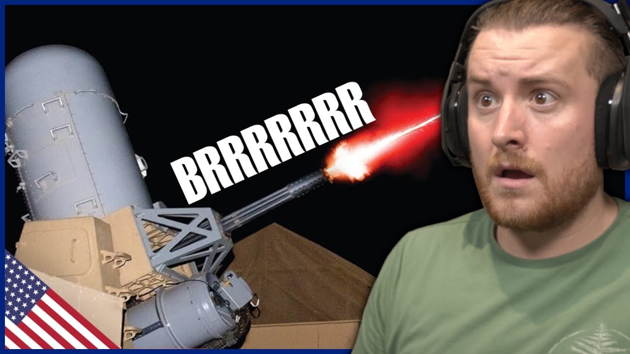 Royal Marine Reacts To This is America's C-RAM Weapon System
