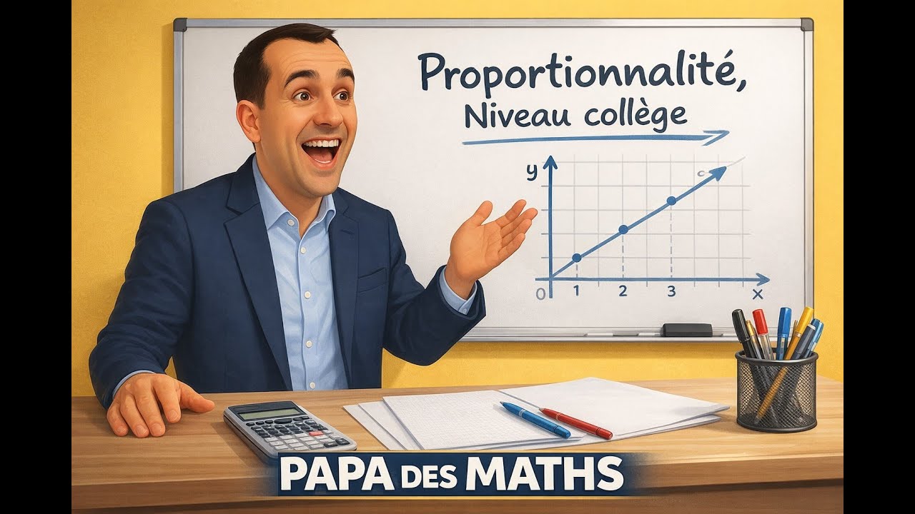 Proportionnalité (4) : Cours (5ème) : Calculer une quatrième proportionnelle.