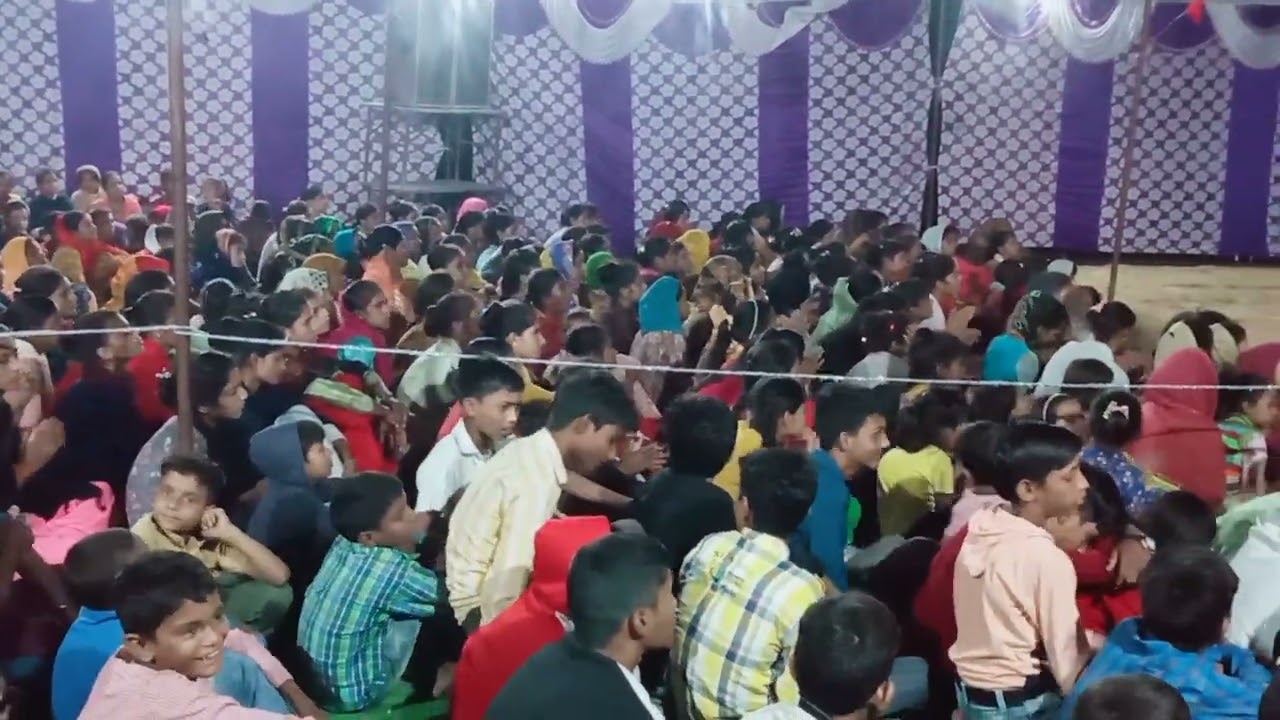 रेखा यादव शास्त्री के मुखारविंद से भागवत ग्राम अतौरा जिला संभल