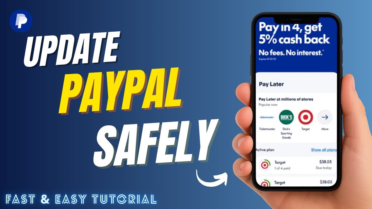 How to Update Your PayPal App Without Losing Data 2025