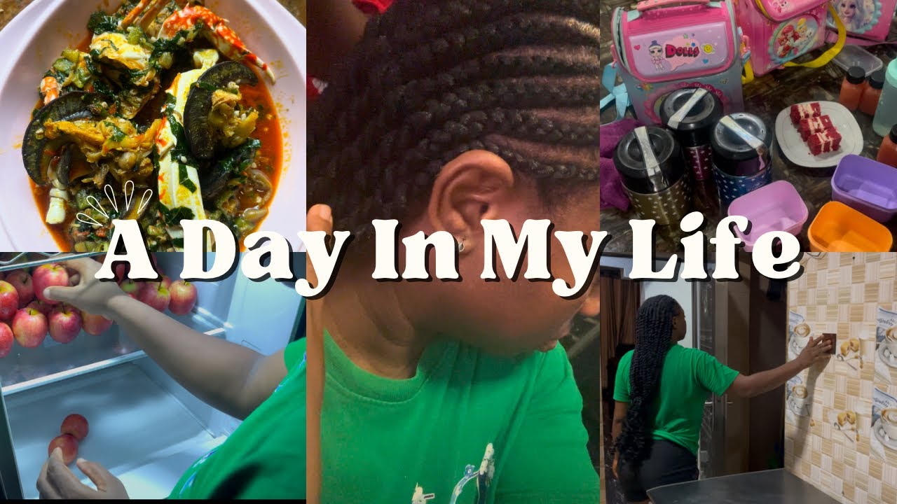 Day in My Life as a Mom in Nigeria | Productive & Cozy Routine | Packing Lunch Bags