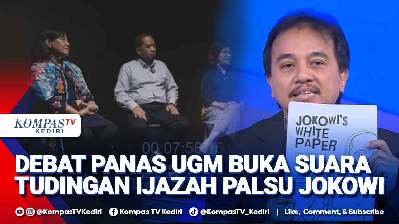 Roy Suryo BerDebat Panas Usai UGM Buka Suara soal Tudingan Ijazah Palsu Jokowi