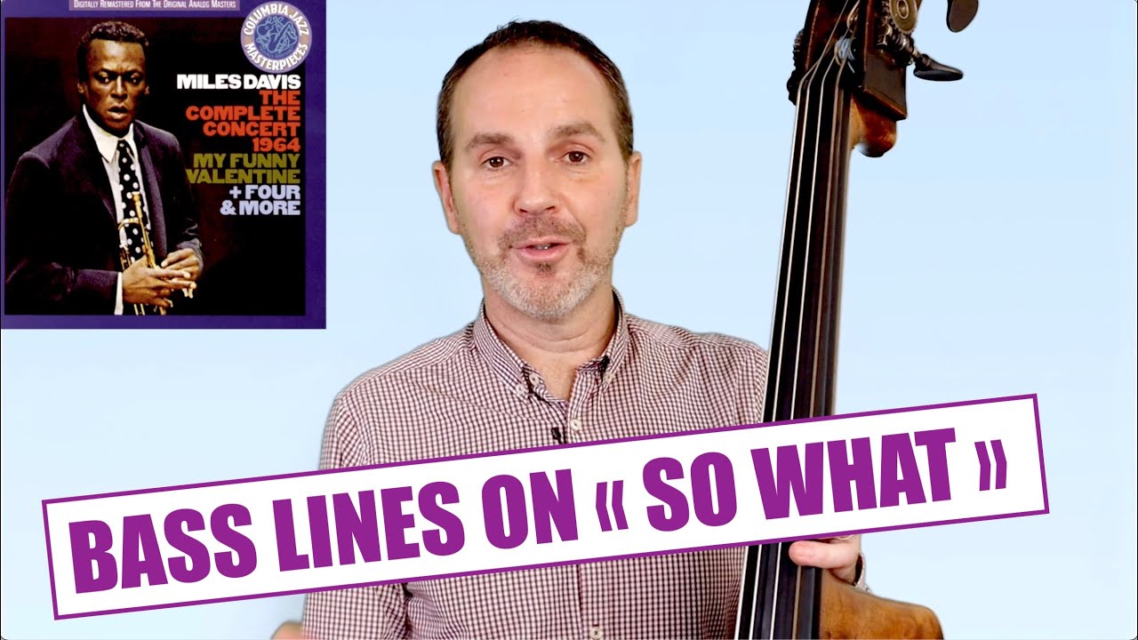 HOW TO PLAY BASS LINES ON MILES DAVIS 