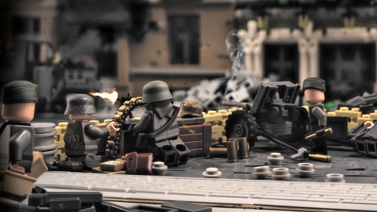 Lego WW2 Battle of Berlin - German Army 1945 | molegode