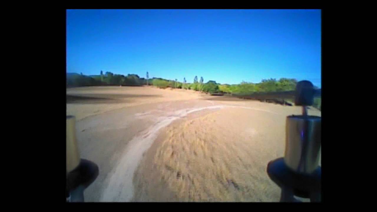 Eachine QX90 sunset demo flight (Courtesy Banggood)