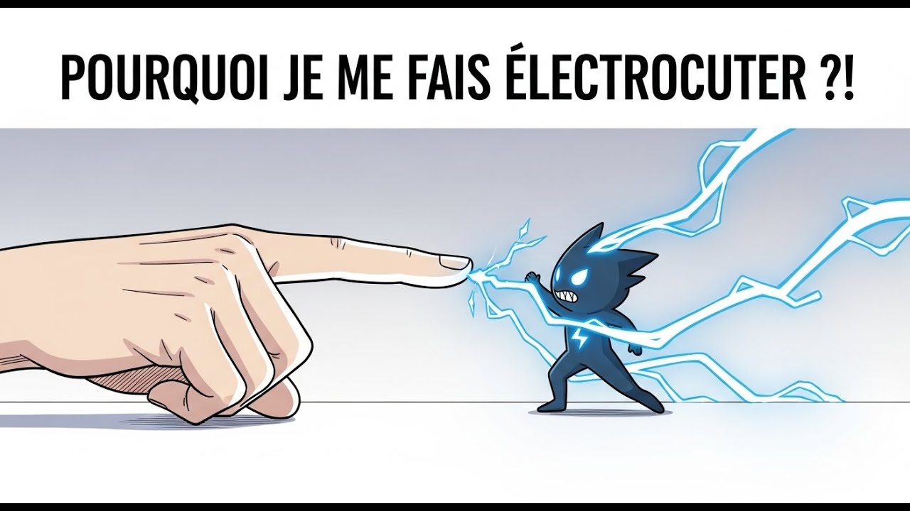 POURQUOI Tu Te Prends des CHÂTAIGNES en Touchant les Objets ! ⚡ (Électricité Statique Expliquée)