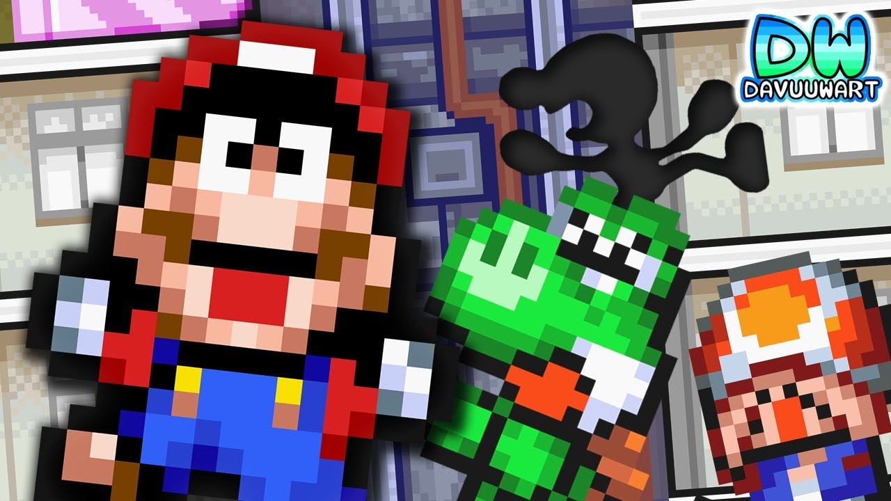 Mario's Cement Factory SURREALISTA! ⭐🦎🍄 | animación/parodia de DavuuWart