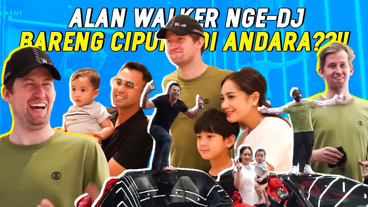 RUMAH ANDARA JD DESTINASI BINTANG DUNIA BERKUNJUNG! GILIRAN ALAN WALKER DTG KERUMAH RAFFI NAGITA!