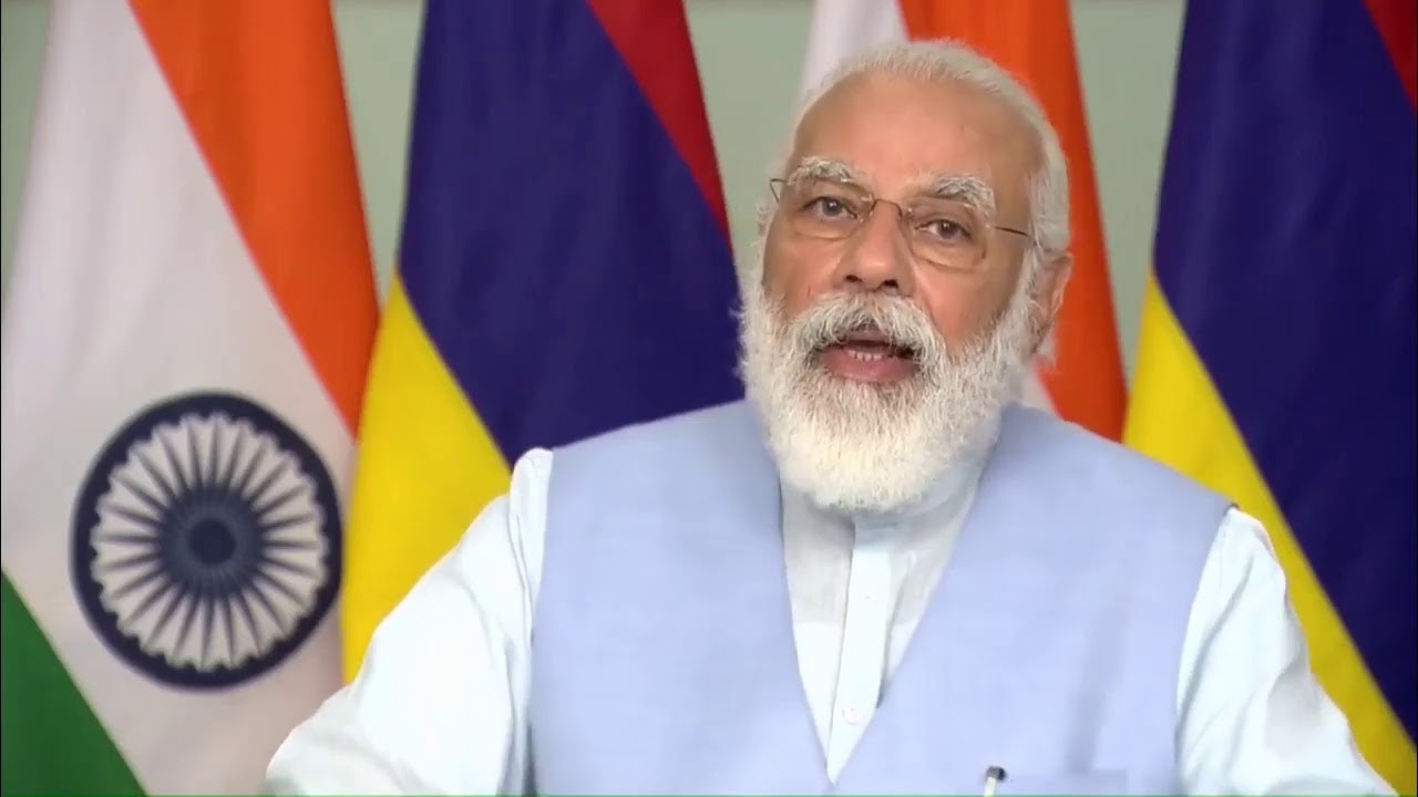 PM Modi and PM Jugnauth jointly inaugurate new Supreme Court building of Mauritius via VC