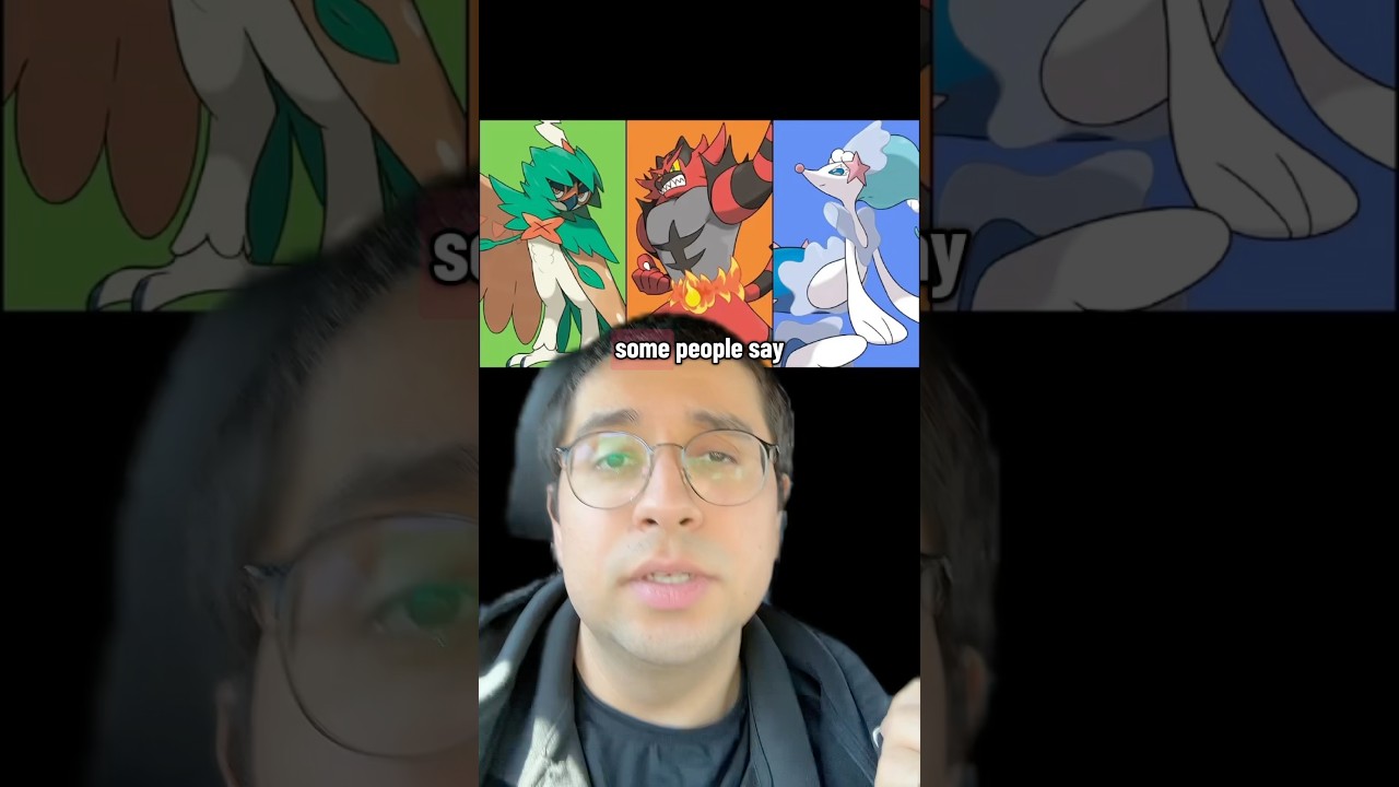 7-е поколение &mdash; лучшие стартовые покемоны #pokemon #pok&eacute;mon #fyp #kronossync