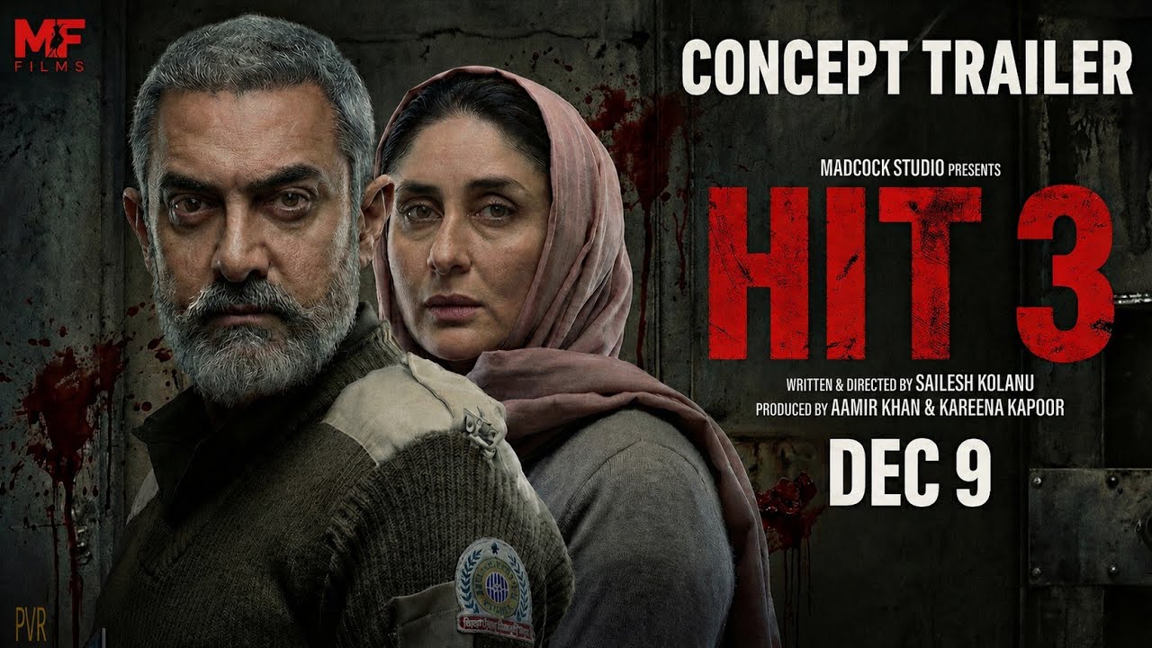 HIT 3 : Official Trailer | Aamir Khan | Kareena Kapoor | New Movie Trailer | (2026) Conceptual Films