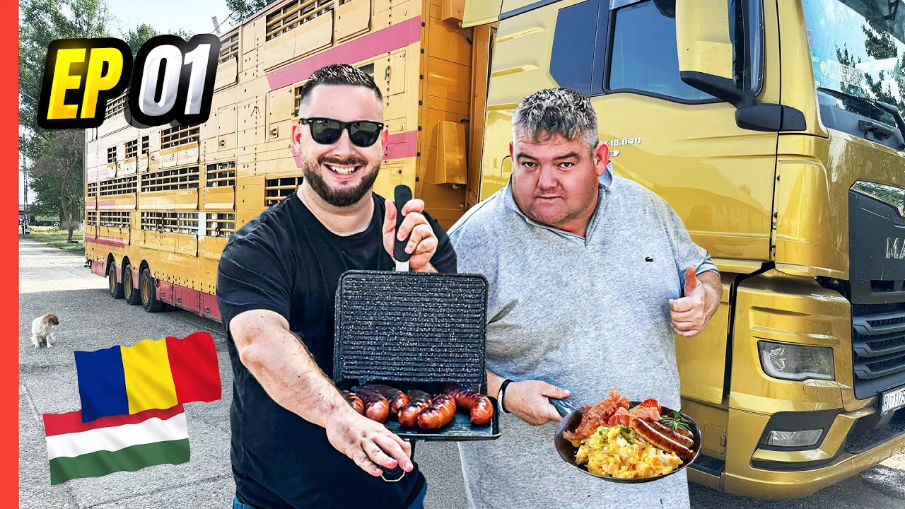 ŽIVIM I JEDEM 7 DANA KAO KAMIONDŽIJA! Najbolja Hrana na putu do TURSKE