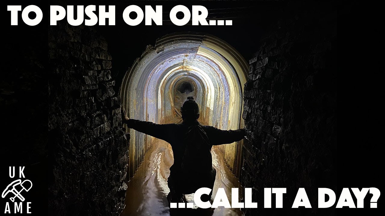 Danger In A New Mine : Push On Or Call It A Day? UK Abandoned Mine Explore