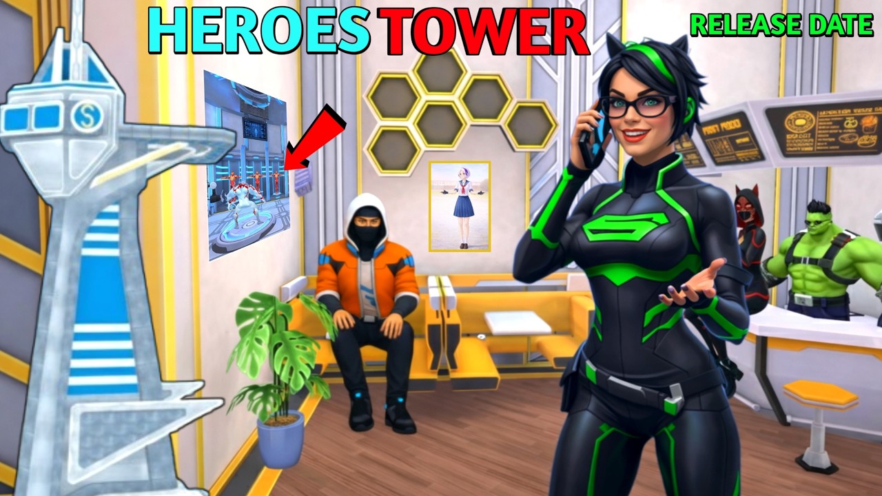 Heroes Tower Release Date And Interior Full Detail Spider Fighter 3!