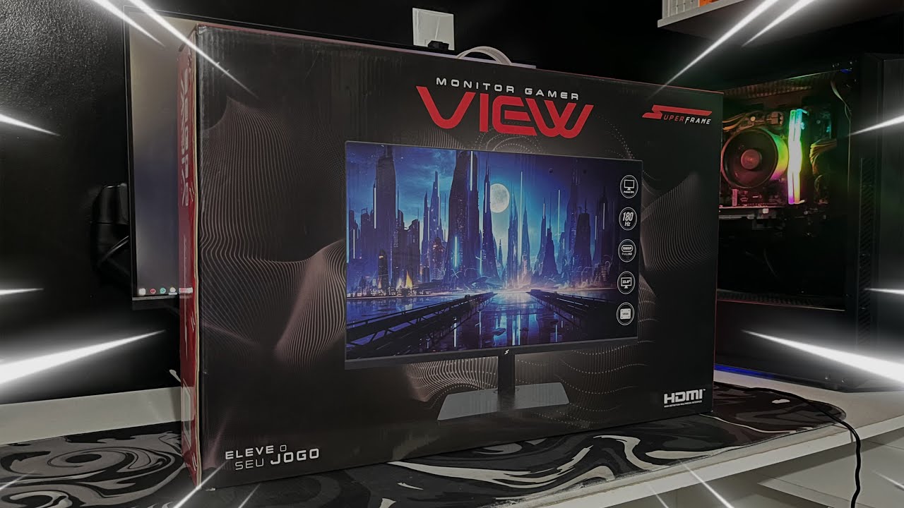 SUPERFRAME VIEW 180HZ, MINHA MELHOR AQUISI&Ccedil;&Atilde;O NO 11.11 | UNBOXING E REVIEW