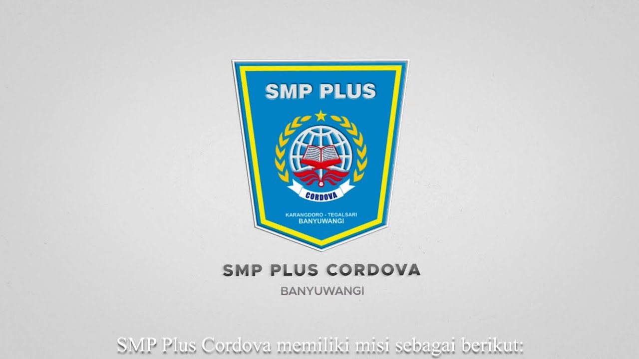 Video Profil SMP Plus Cordova Banyuwangi
