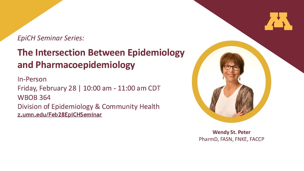 The Intersection Between Epidemiology and Pharmacoepidemiology