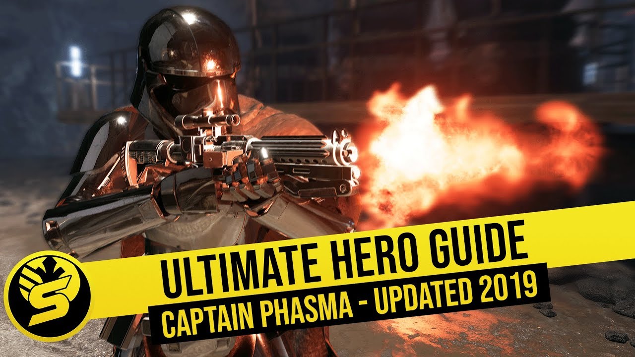 CAPTAIN PHASMA - Updated Hero Guide (2019) - STAR WARS Battlefront 2