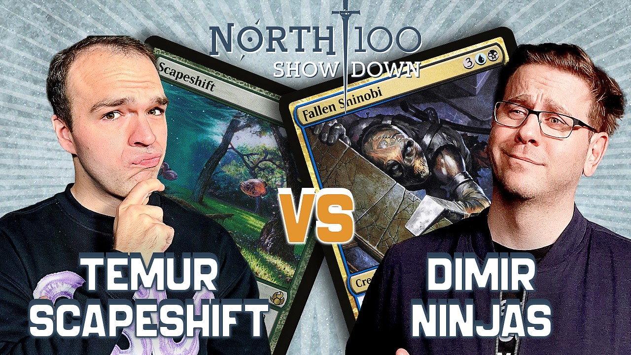Temur Scapeshift vs Dimir Ninjas || North 100 Showdown w/ Gavin Verhey