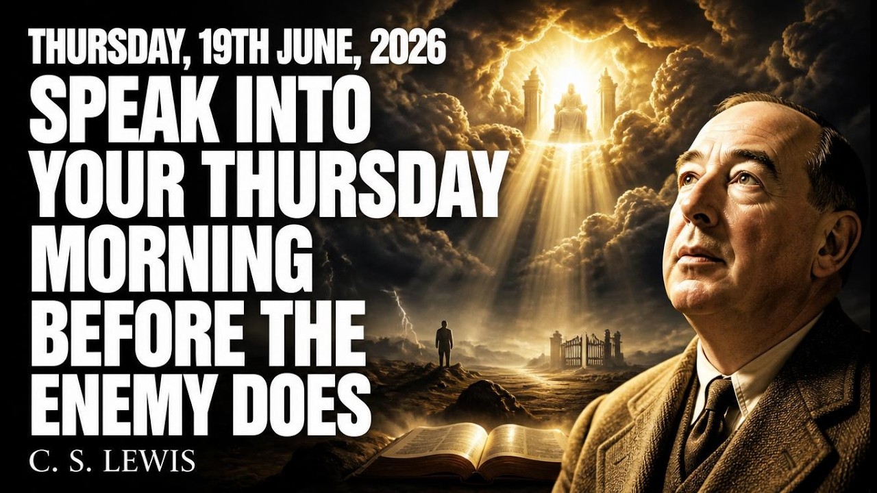Start Your Tuesday With Powerful Early Morning Prayer for Peace, Strength & Clarity | C.S. Lewis