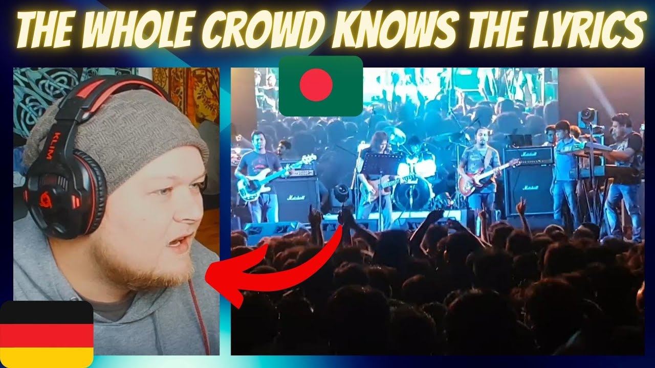 🇧🇩 James - Pagla Hawa | GERMAN Reaction | Live at BUET