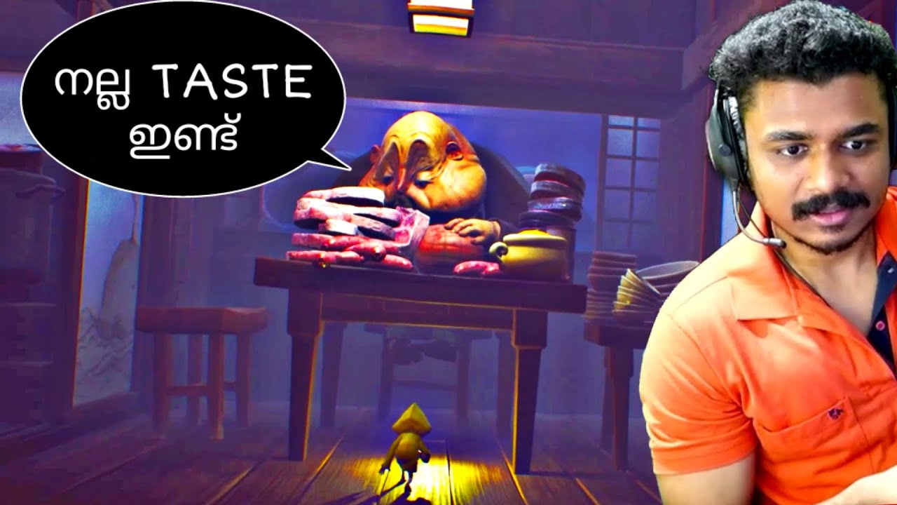 ESCAPE FROM തടിയൻ  SCARY !! 😱 Little Nightmares PART 5