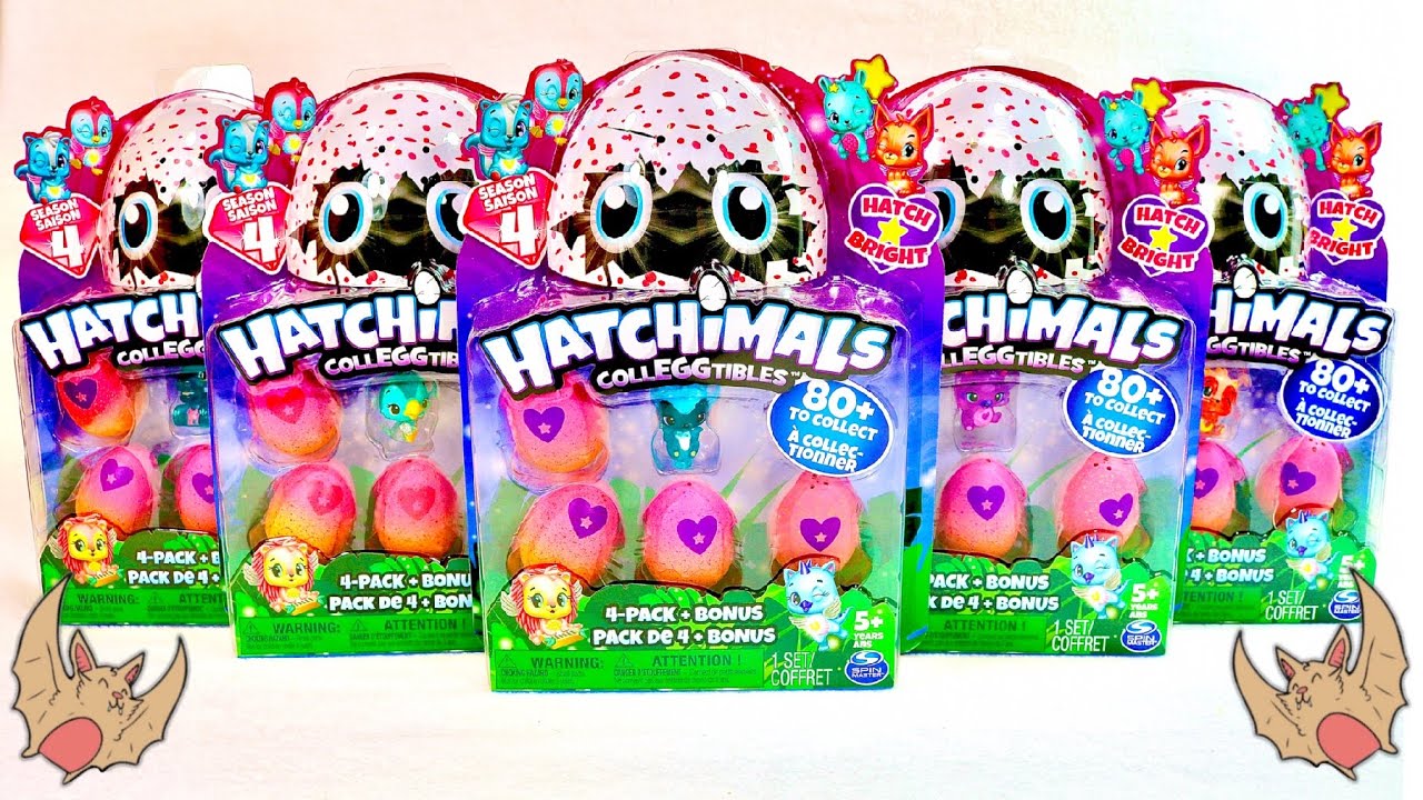 🦇 HATCHIMALS SEASON 4 HATCH BRIGHT UNBOXING 🦇