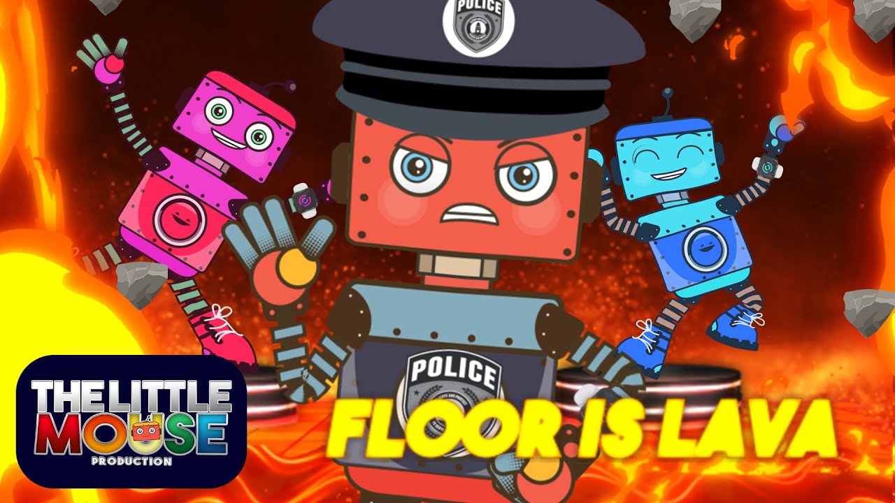 🌋The Floor is Lava Song🌋 | Brain Break | Dance🕺💃 | The Little Mouse Production for Kids