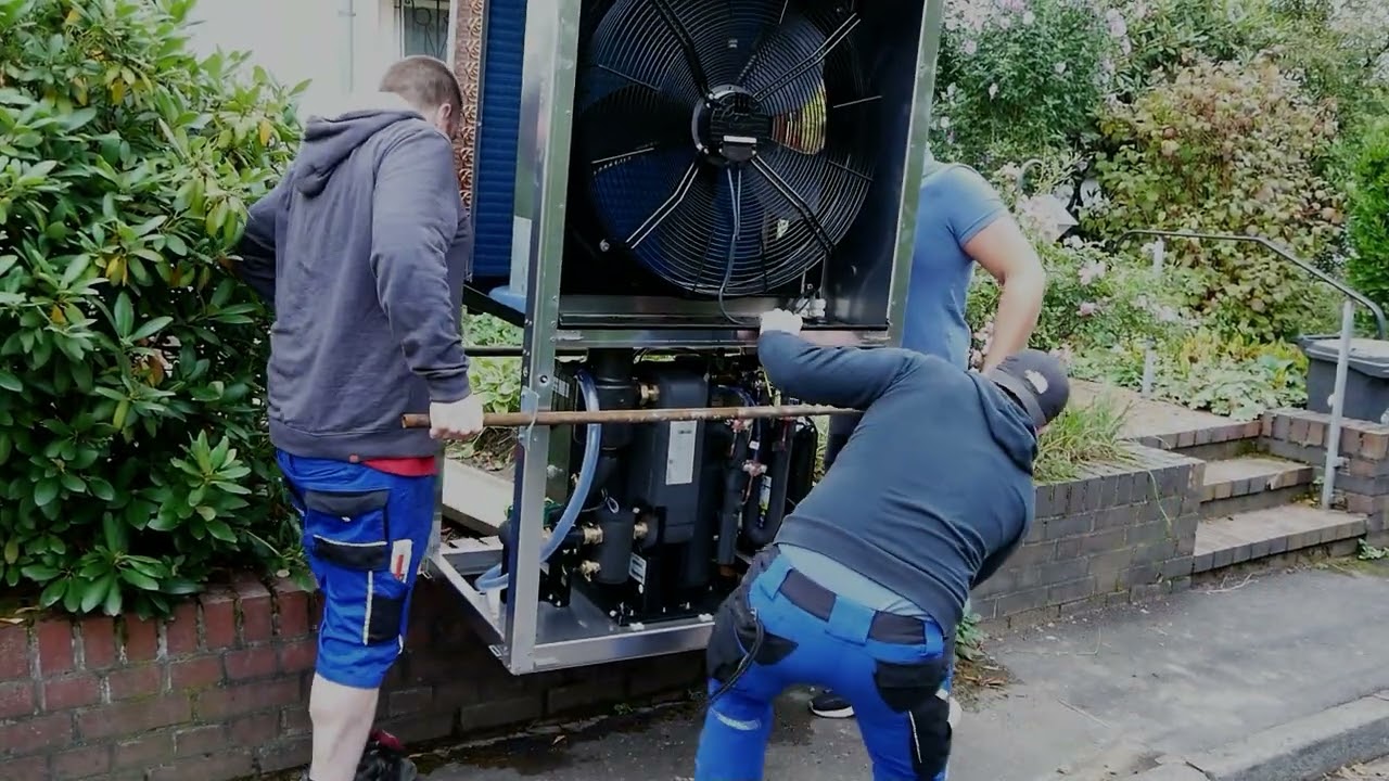 Hallo Gaskathi - ich hab' 'ne Wärmepumpe - Hello Mr. Trump - I've got a heat pump!