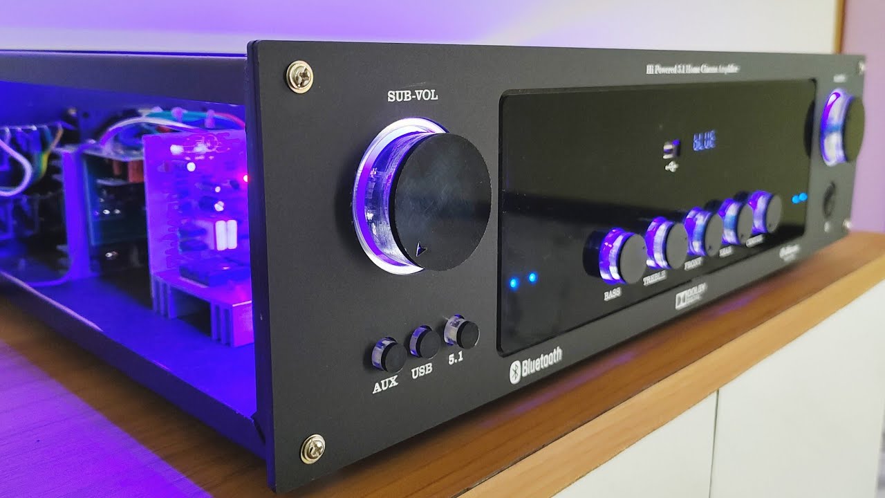 5.1 ANALOGUE AMPLIFIER FOR HOME USE/ JBL, AUDIO TESTING
