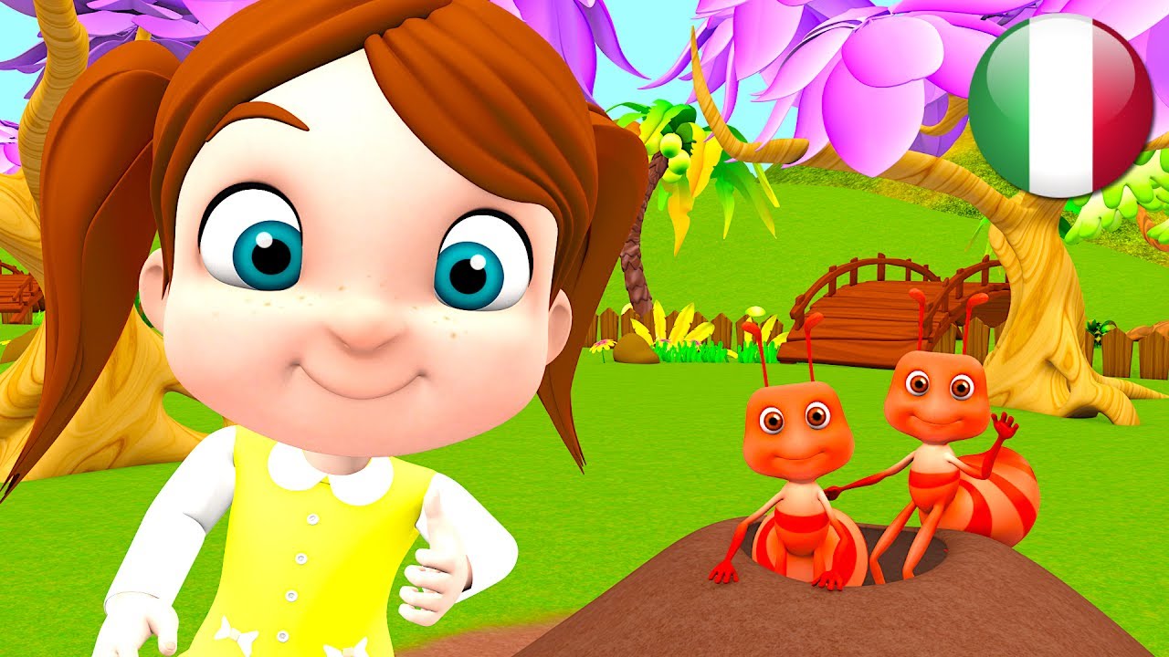 Le Formiche Marciano | Filastrocche In Italiano | Canzone Bambini | Bambino Di Musica | Ant Marciano