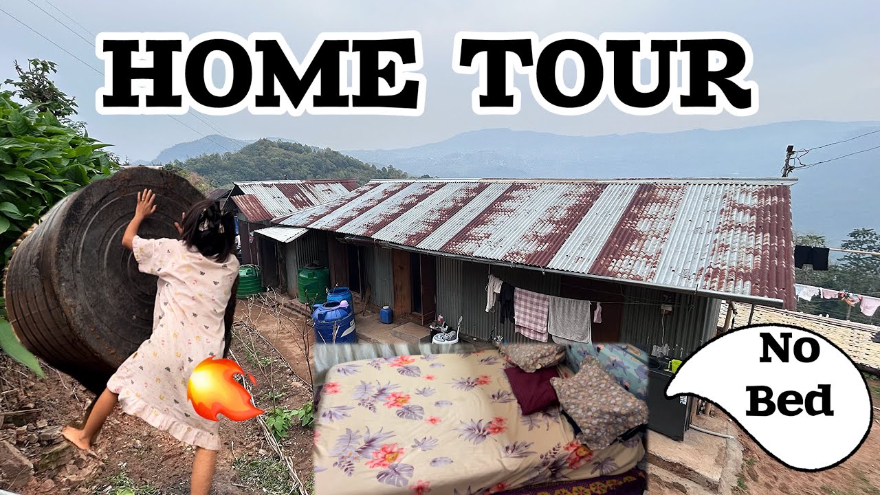 Home Tour || Our Home In Village//  NAGALAND // @ZarenAndBidVlogs 