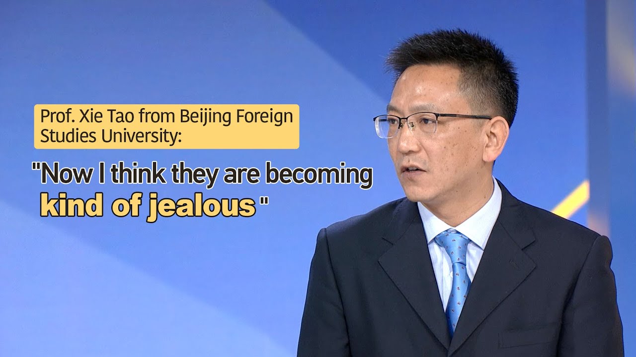 Prof. Xie Tao from BFSU: West is 'becoming kind of jealous' of China's role as a peace broker